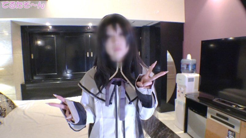 纖細美人系服裝陰角憂鬱Coser Y桑,請她扮演了《魔法少女小圓》的焰。自慰篇